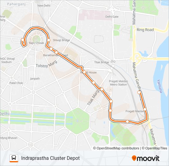 859STL Bus Line Map