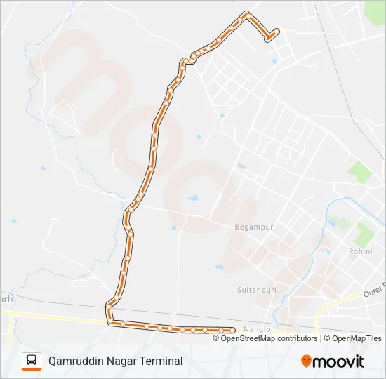 905STL Bus Line Map