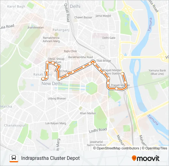 944STL Bus Line Map