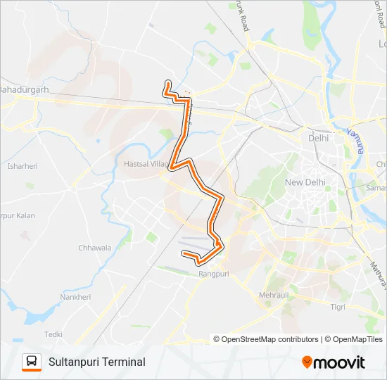 AIR-06 Bus Line Map