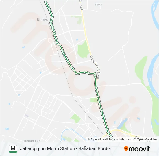 112 Bus Line Map