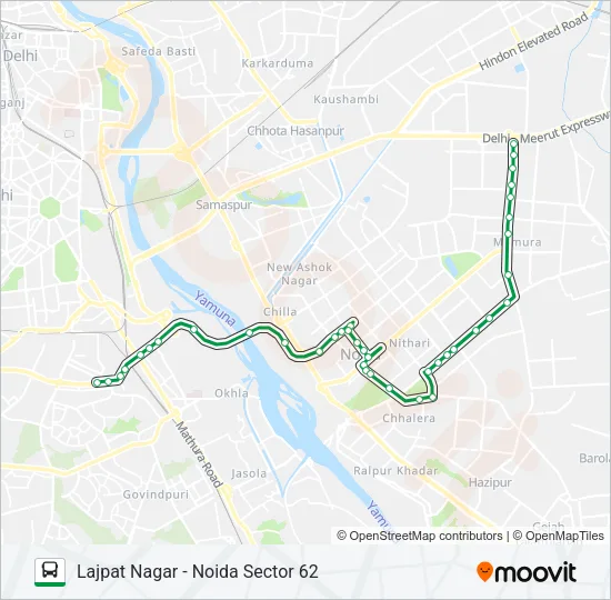 323 Bus Line Map