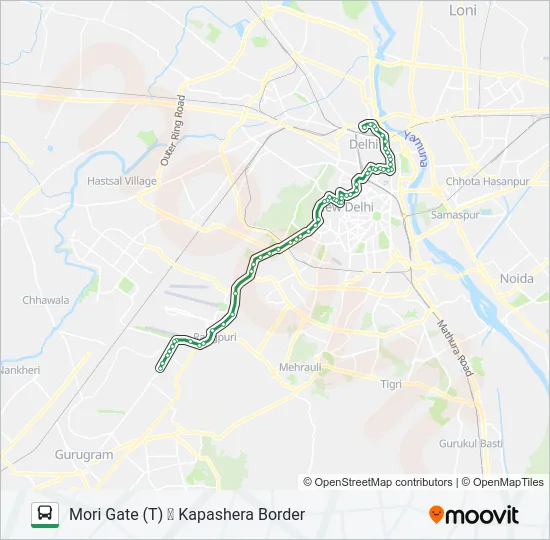0729 Bus Line Map