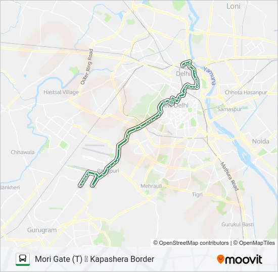 0729 Bus Line Map