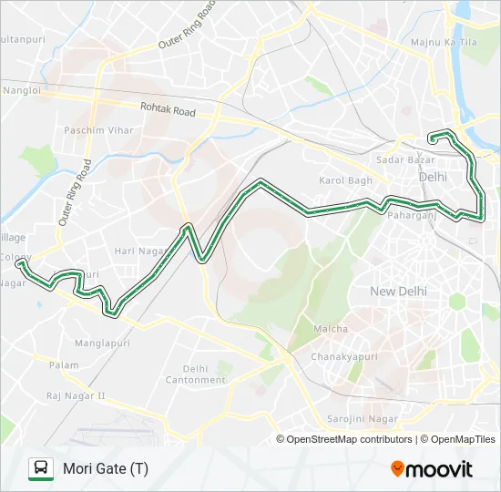 0753 Bus Line Map