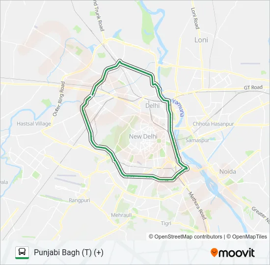 0TMS (+) Bus Line Map