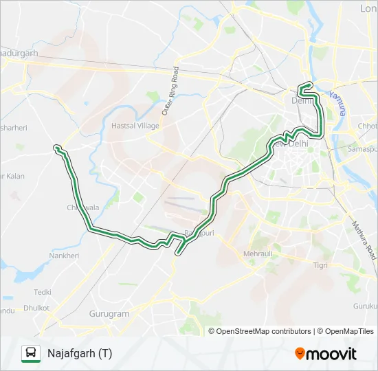 072 Bus Line Map