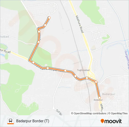 511ASTL Bus Line Map