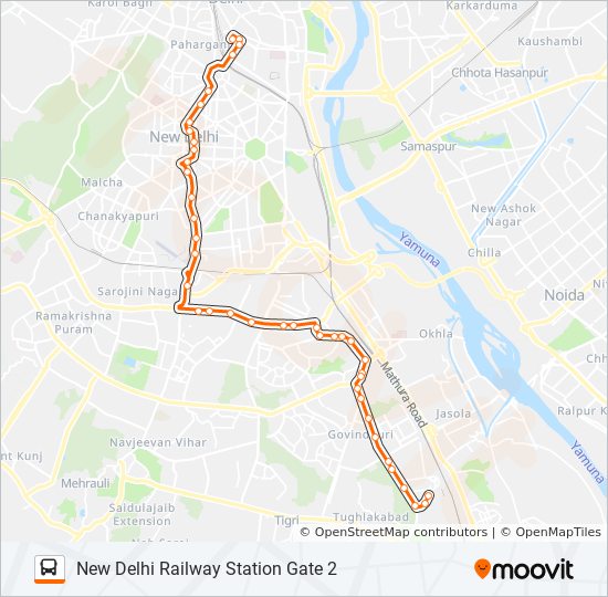 Route To New Delhi Railway Station 433Lnkstl Route: Schedules, Stops & Maps - New Delhi Railway Station Gate 2  (Updated)