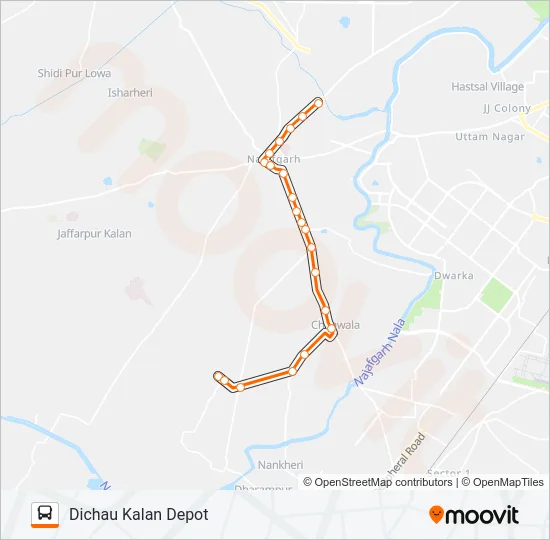 745STL Bus Line Map