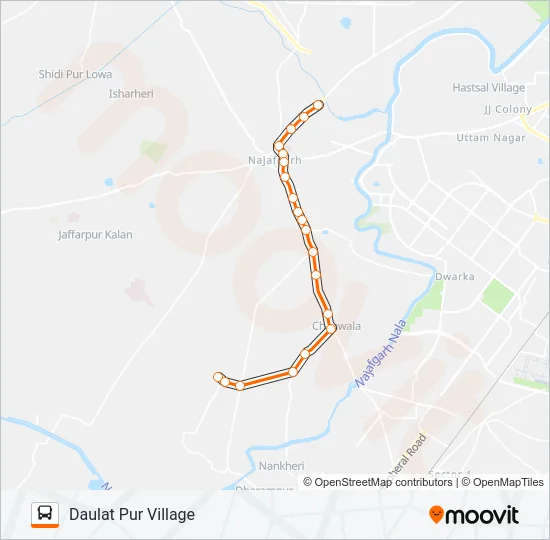 745STL Bus Line Map