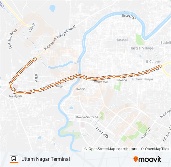824stl Route Schedules, Stops & Maps Uttam Nagar Terminal (Updated)
