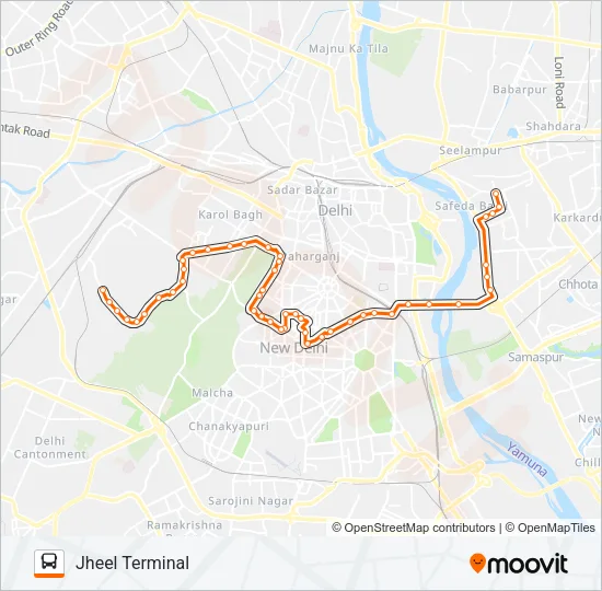 310 Bus Line Map