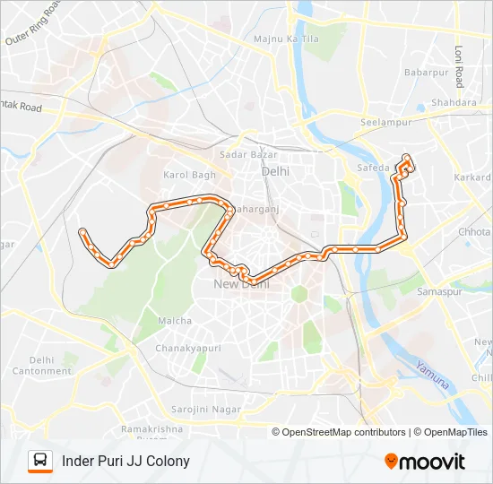 310 Bus Line Map
