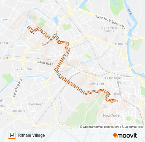 990CL Bus Line Map