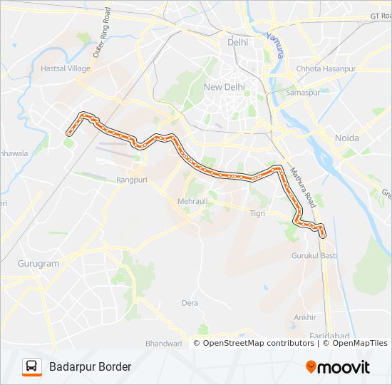 774 Route Schedules Stops Maps Badarpur Border