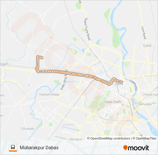 929 Bus Line Map
