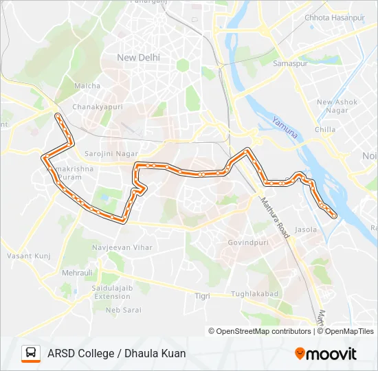 507CL Bus Line Map