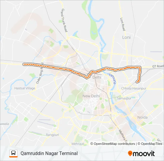 236 Bus Line Map