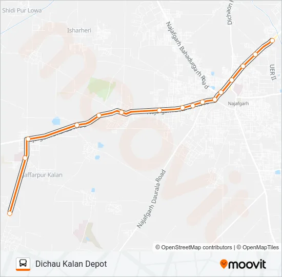 978STL Bus Line Map