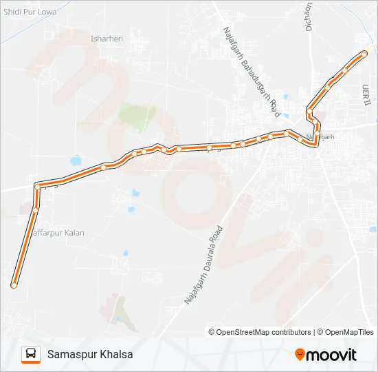 978STL Bus Line Map