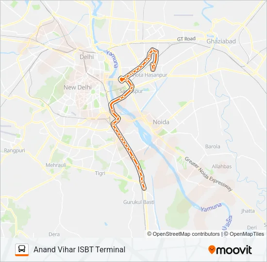 473CL Bus Line Map