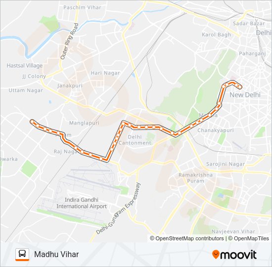 770C Bus Line Map