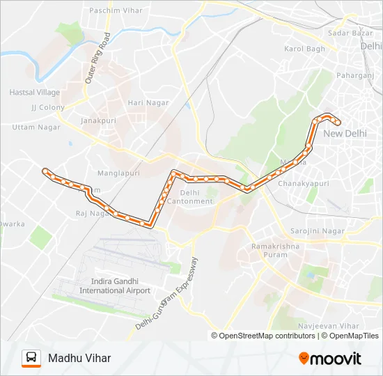770C Bus Line Map