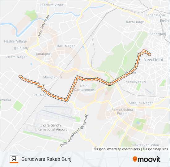 770C Bus Line Map