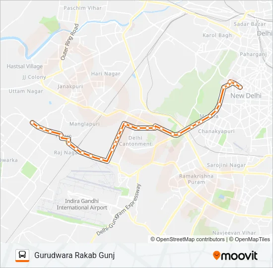 770C Bus Line Map