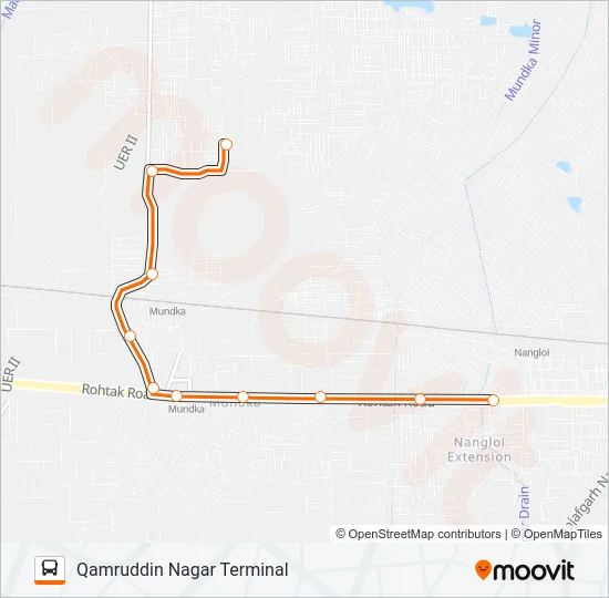 849STL Bus Line Map