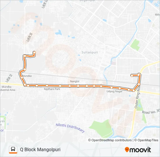 939STL Bus Line Map