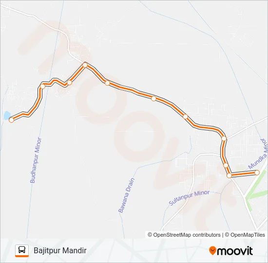 119LSTL Bus Line Map