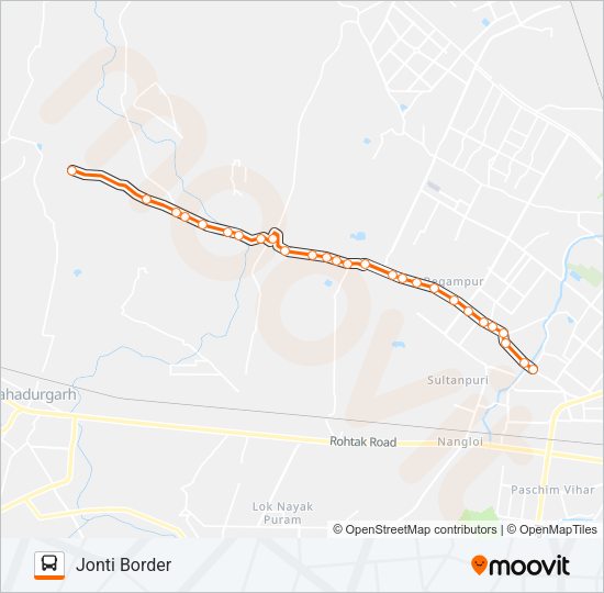 174BSTL Bus Line Map
