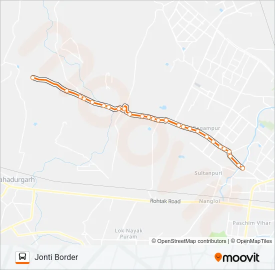 174BSTL Bus Line Map