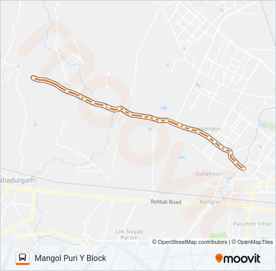 174BSTL Bus Line Map