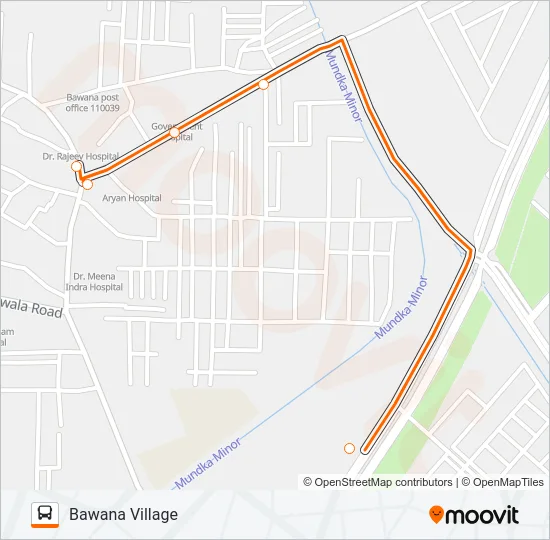 119LNKSTL Bus Line Map