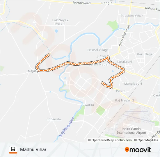 764MVLSTL Bus Line Map