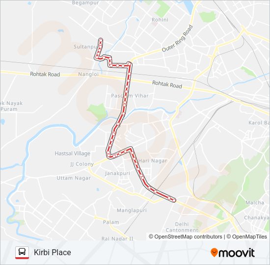 AIR-06 Bus Line Map
