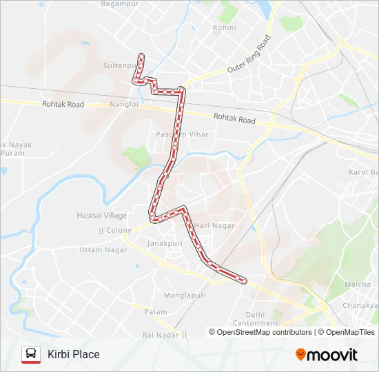 AIR-06 Bus Line Map