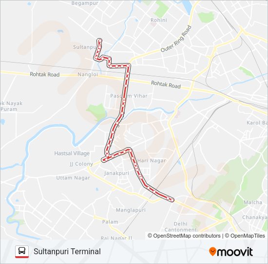 AIR-06 Bus Line Map