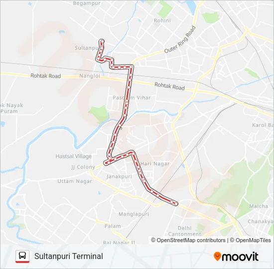 AIR-06 Bus Line Map