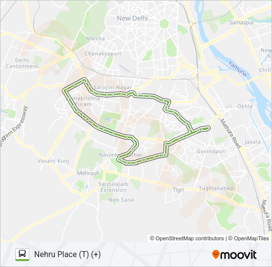 CBD3 (+) Bus Line Map