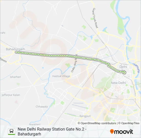 NCR Bus Line Map