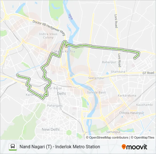 229 Bus Line Map
