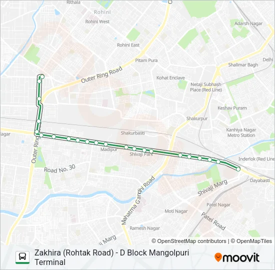 232 Bus Line Map