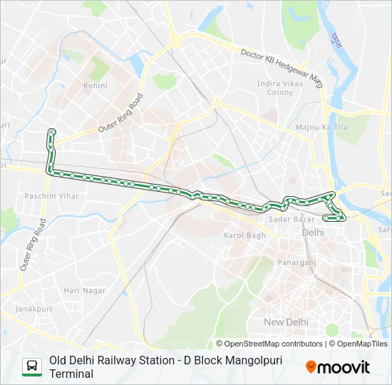 232 Bus Line Map