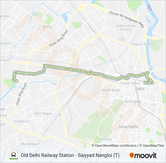 233 Bus Line Map