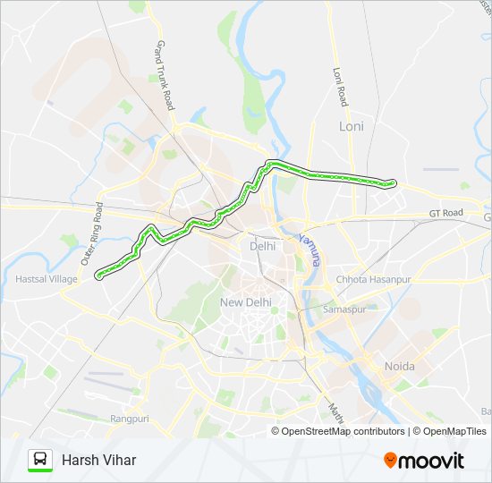 234 Route: Schedules, Stops & Maps - Harsh Vihar (Updated)