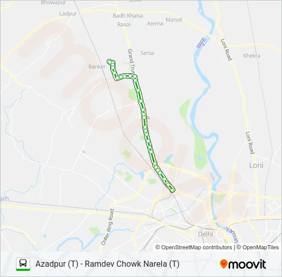 ML96 Bus Line Map